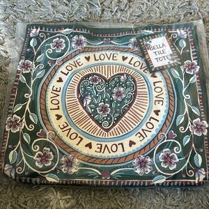 Brighton Bella Tile Canvas Tote